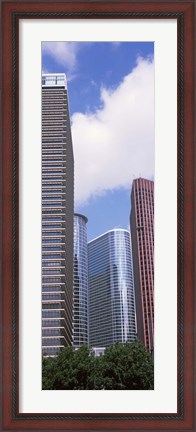 Framed Low angle view of a building, Houston, Texas, USA Print