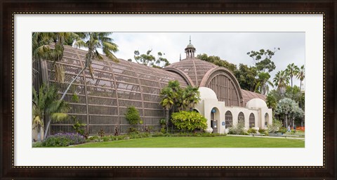 Framed Botanical Building in Balboa Park, San Diego, California, USA Print