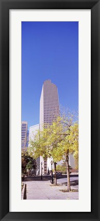 Framed Mailbox building in a city, Wells Fargo Center, Denver, Colorado, USA Print