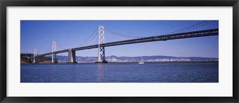 Framed Bay Bridge, San Francisco, CA Print