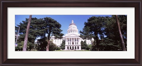 Framed California State Capitol Building, Sacramento, California Print