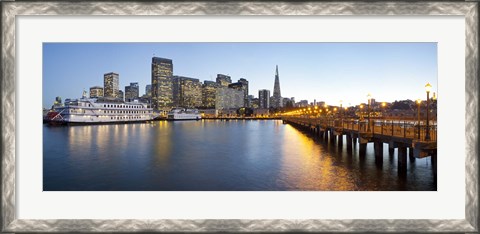 Framed San Francisco Pier, San Francisco, Califorina Print