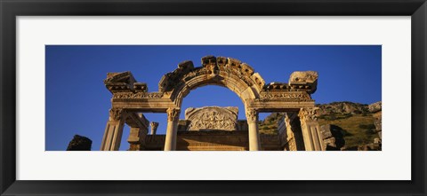 Framed Turkey, Ephesus, temple ruins Print