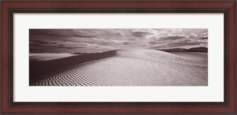 Framed Clouds over Dunes, White Sands, New Mexico Print