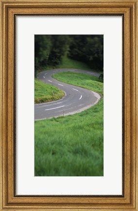 Framed Switzerland, road Print