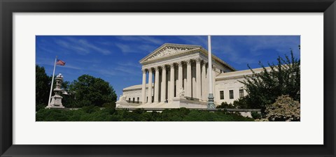 Framed US Supreme Court Building, Washington DC, District Of Columbia, USA Print