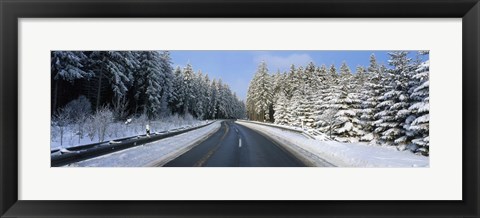 Framed Road, Hochwald, Germany Print