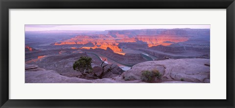 Framed Sunrise, Deadhorse State Park, Utah, USA Print