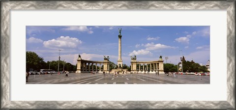 Framed Hero Square, Budapest, Hungary Print
