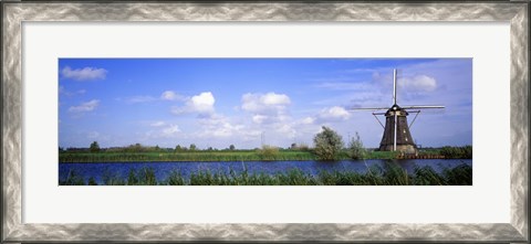 Framed Windmill Holland Print