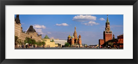 Framed Red Square, Moscow, Russia Print