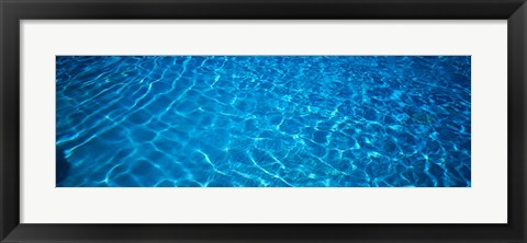 Framed Water Swimming Pool Mexico Print
