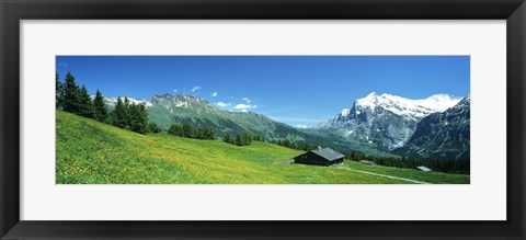 Framed Grindelwald Switzerland Print