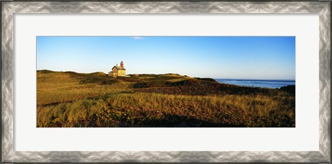 Framed Block Island Lighthouse Rhode Island USA Print