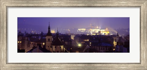 Framed Hradcany Castle, Prague, Czech Republic Print