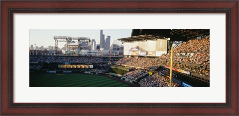 Framed Stands in SAFECO Field Seattle WA Print