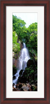 Framed Waterfall Alsace France Print