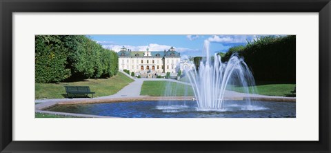Framed Drottningholm Palace, Stockholm, Sweden Print