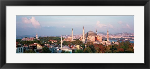 Framed Turkey, Istanbul, Hagia Sofia Print