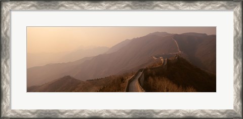 Framed Great Wall Of China, Mutianyu, China Print