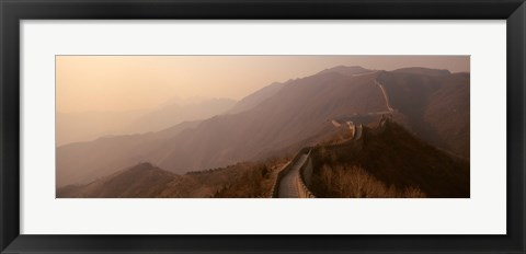 Framed Great Wall Of China, Mutianyu, China Print