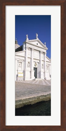 Framed View of a building, San Giorgio, Venice, Italy Print
