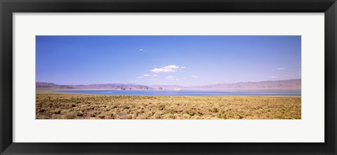 Framed Pyramid Lake, Nevada Print