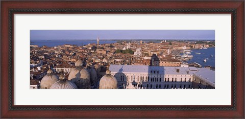 Framed High Angle View of Venice, Italy Print
