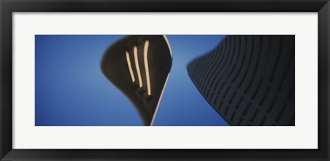 Framed Low Angle View Of A Concert Hall, Freiburg, Germany Print