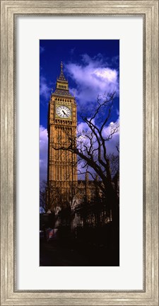 Framed Low Angle View Of Big Ben, London, England, United Kingdom Print