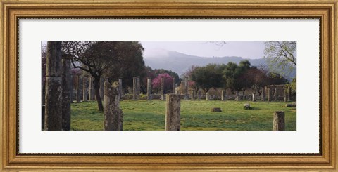 Framed Ancient Olympia, Olympic Site, Greece Print