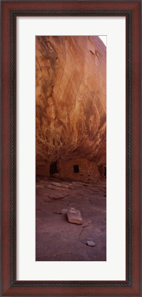 Framed Anasazi Ruins, Mule Canyon, Utah, USA Print