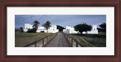 Framed Lodge, Fort Namutoni, Etosha National Park, Kunene Region, Namibia Print