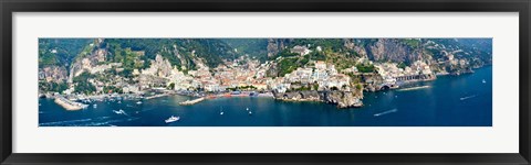 Framed Amalfi Coast, Salerno, Campania, Italy Print