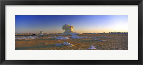 Framed White Desert, Farafra Oasis, Egypt Print