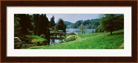 Framed Stourhead Garden, England, United Kingdom Print