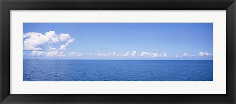 Framed Panoramic view of the ocean, Atlantic Ocean, Bermuda Print