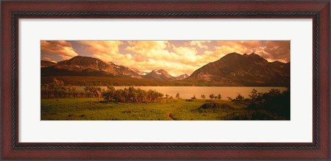 Framed Saint Mary Lake, Montana Print