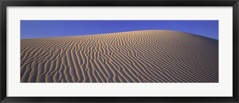 Framed Sand Dunes Death Valley National Park CA USA Print