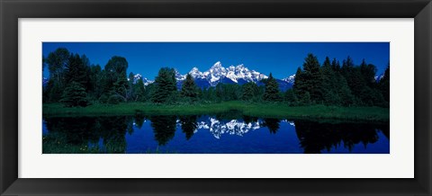 Framed Snake River &amp; Teton Range, Grand Teton National Park Print
