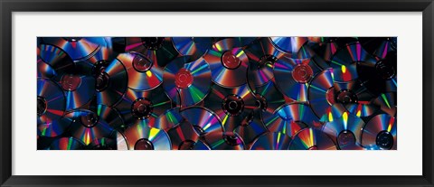 Framed Compact Discs Print