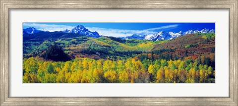 Framed San Juan Mountains, Colorado, USA Print