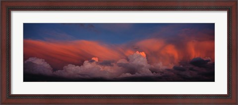 Framed Sunset UT USA Print