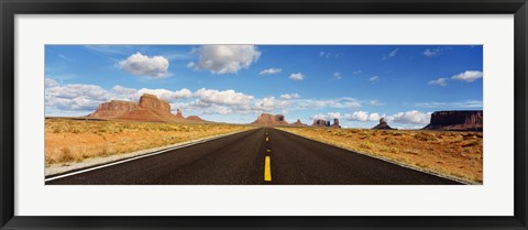 Framed Road, Monument Valley, Arizona, USA Print