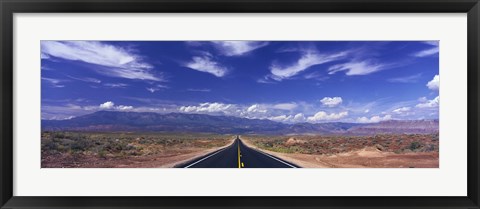 Framed Road Zion National Park, Utah, USA Print