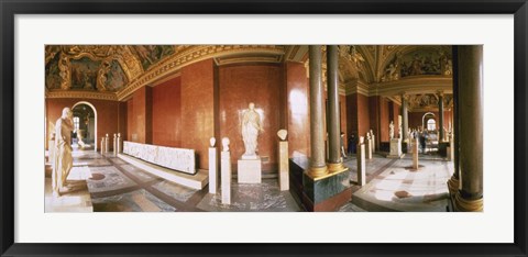 Framed Interior Louvre Museum Greco Roman Room Paris France Print