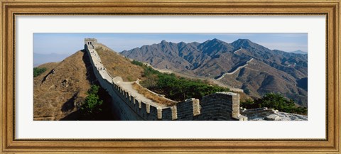 Framed Great Wall Of China Print