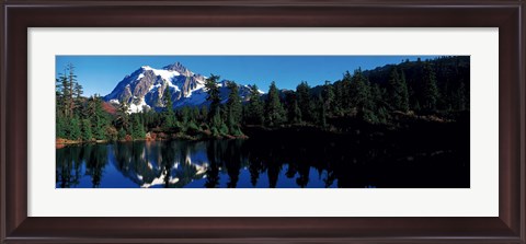 Framed Mount Shuksan North Cascades National Park WA Print