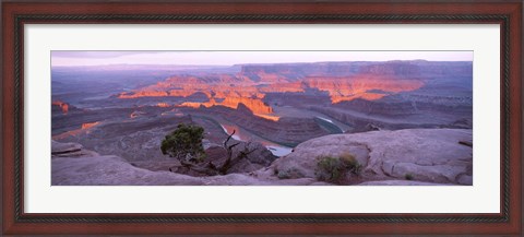 Framed Sunrise, Deadhorse State Park, Utah, USA Print