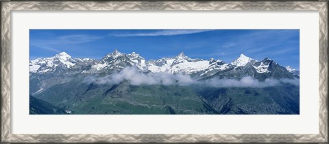 Framed Swiss Alps, Switzerland Print